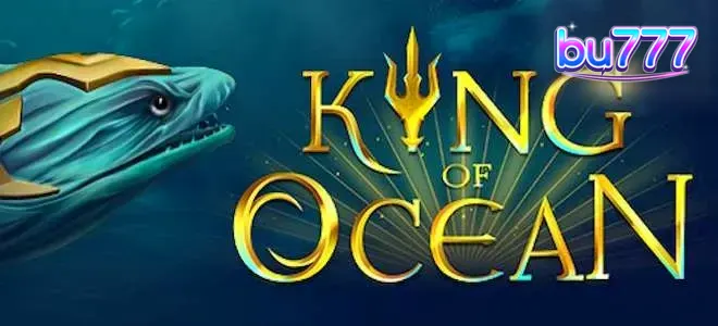 Cenário subaquático vibrante do jogo King of Ocean com criaturas marinhas e canhões.